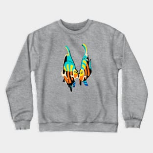 Kissing Fish Crewneck Sweatshirt